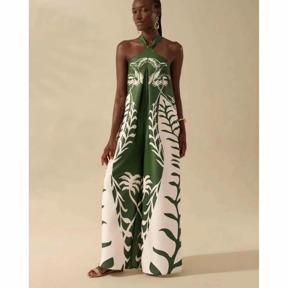 Macacão Longo Estampa Exclusiva Solleri