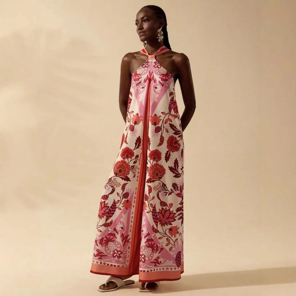 Macacão Longo Estampa Exclusiva Solleri