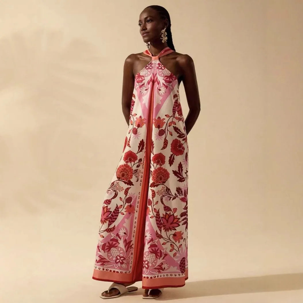 Macacão Longo Estampa Exclusiva Solleri