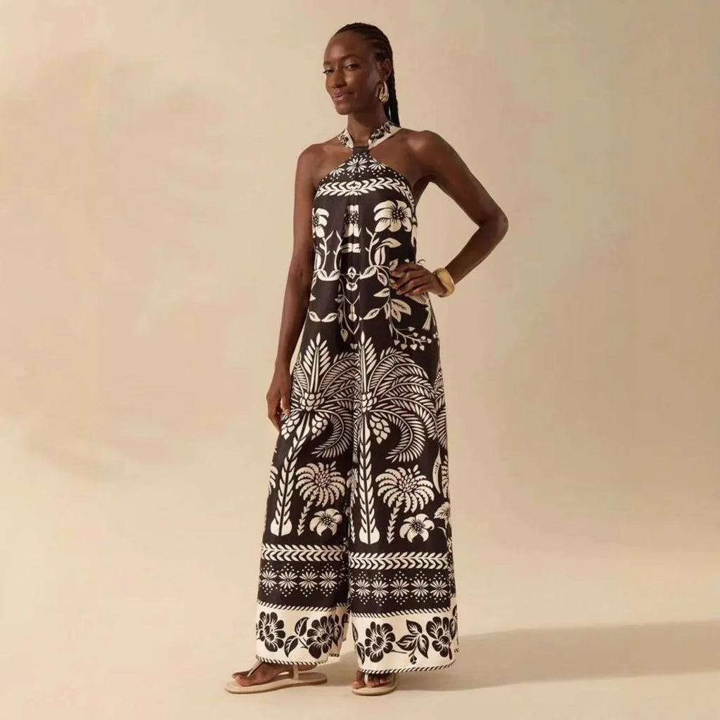 Macacão Longo Estampa Exclusiva Solleri