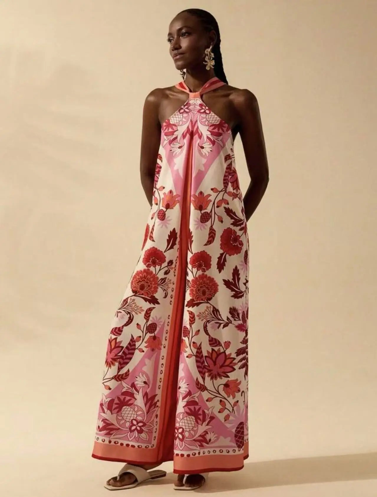 Macacão Longo Estampa Exclusiva Solleri